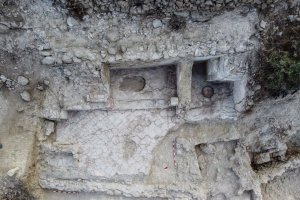 Parte del yacimiento de Mojácar la Vieja. Foto: Memolab.