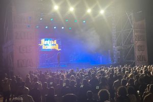 Concierto de Medina Azahara en el primer Rail Festival.