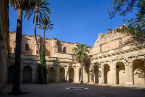 Plano general del claustro de la Catedral. 