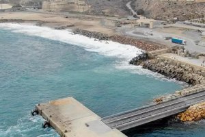 Estado actual del Puerto de Carboneras.