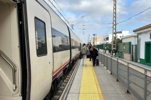 Estación de tren de Huércal de Almería-Viator.