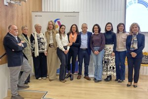 Participantes en la jornada organizada por la asociación de personas con discapacidad El Saliente.