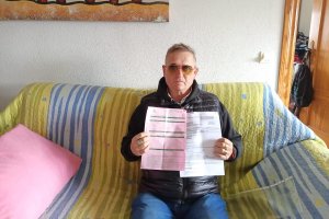 Juan Corral denuncia una negligencia médica en el Hospital de Poniente.