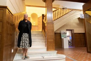 La montadora alemana Juliane Lorenz, en la Casa del Cine de Almería, en octubre de 2024.