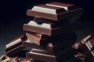 Chocolate negro en onzas
