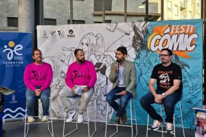 Presentación del Festicómic El Ejido.