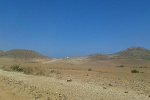 Vista general del Parque Natural de Cabo de Gata-Níjar.