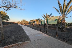 Vista de una de las zonas en las que se ha intervenido en el parque
