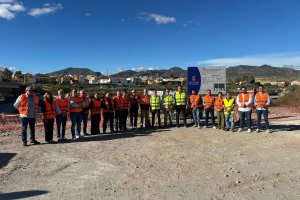 El presidente de la Diputación y alcaldes y representantes de los pueblos del Valle del Almanzora.