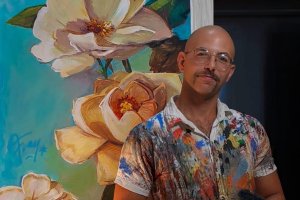 El artista almeriense, Fran Fajardo.