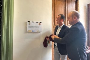 Inauguración del Palacete Torcuato Soler Bolea.