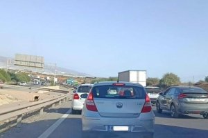 Accidente en la A-7.