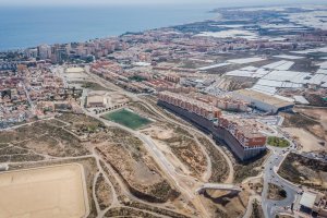 Archivo de la ubicación del futuro depósito de agua en Roquetas de Mar.