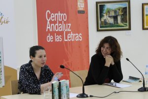 Jessica García en el Centro Andaluz de las Letras