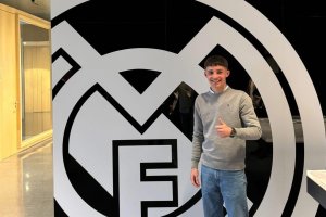 Alberto Martínez, el joven almeriense que acaba de firmar con el Real Madrid.