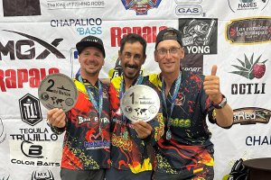 De izquierda a derecha: José Puchal, Albert VIcedo y Darius Petrulius