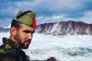 Imagen de archivo del cabo legionario Javier Peral.