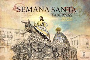 Cartel de la Semana Santa de Tabernas 2026.
