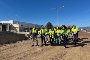 Avanzan las obras que darán acceso directo al Polígono de Albox.