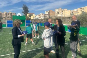 Inauguración de la Pista Multideporte.