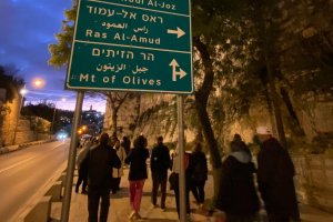 Imágenes de la expedición almeriense durante estos días en Tierra Santa.