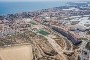 Vista aérea de Aguadulce.