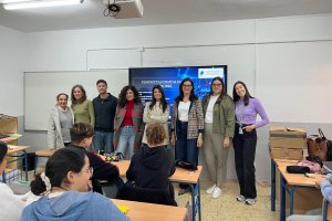 Imagen facilitada por el Ayuntamiento de Roquetas de Mar por el 8M.