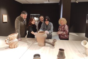 Presentación 'Arte con tacto'.