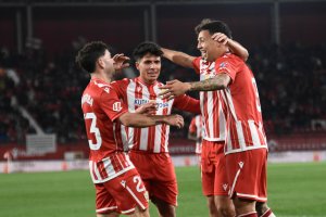 El equipo rojiblanco venció este lunes en casa a la Cultural Leonesa por 3-0.