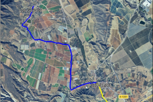 Varias pedanías quedarán unidas por esta nueva vía