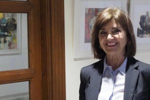 La artista Maritina Delgado.