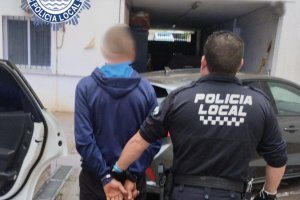 Imagen de una de las detenciones.