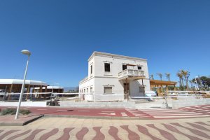 Situación actual de las obras en el chalet de La Marina