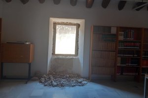 Obras en el Castillo del Marqués de Los Vélez.