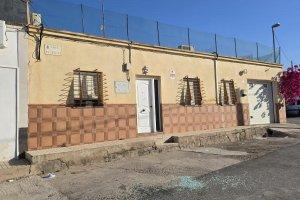 Exterior de la vivienda donde ocurría el suceso