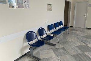 Sala de espera de un centro de salud de Almería