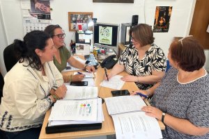 Reunión del plan local de salud en el Consistorio.