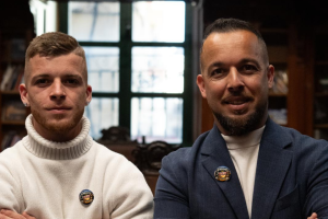 Los hermanos Jonatan y Quique Cañadas, creadores de ‘Almerienses sin filtro’.