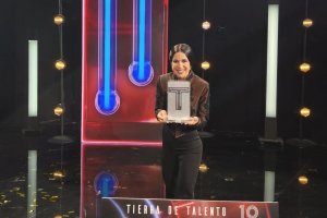 Rocío Garrido tras ganar el concurso ‘Tierra de Talentos’ de Canal Sur TV.