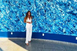 Ingrid Haubrich en Brasilia con ‘Marés e respiro’.