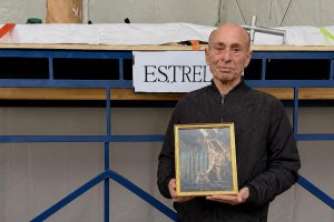 Juan Pedro Cerezo, en un reciente homenaje.