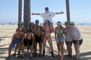 Bichotas Lab sport en su primer torneo deportivo en Roquetas de Mar.