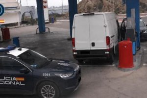 Imagen de la operación difundida por la Policía Nacional.