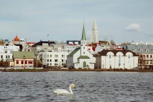 Imagen de Reikiavik, capital de Islandia.