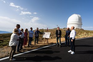 Visita a la recién reformada carretera hacia Calar Alto.