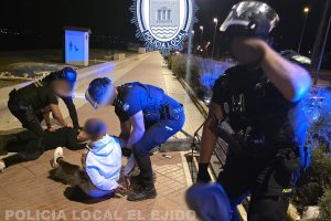 Imagen de la detención en Balerma.