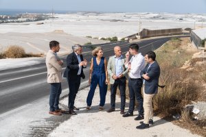 Visita a la zona de las actuaciones en El Ejido.