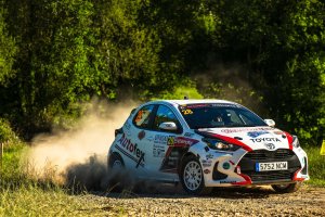 El piloto del Automóvil Club de Almería, Mario Morillo, y su copiloto, David Nieto, realizaron un gran rallye.