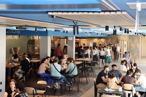 Cafetería de la Universidad de Almería.