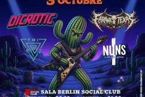 Saecio Rock Festival lleva este sábado cuatro bandas del rock a la Sala Berlín de Almería